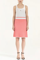 Mercan Kemerli askılı triko elbise 28036