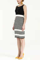 Beyaz Triko atlet elbise 28084