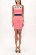 Somon Metalli pamuk mini elbise 90799