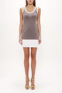 Vizon Dar kesim mini elbise 90881