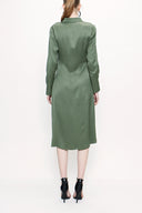 Haki Gömlek elbise 93765