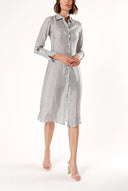 Çiçek Baskı Gömlek elbise 93765