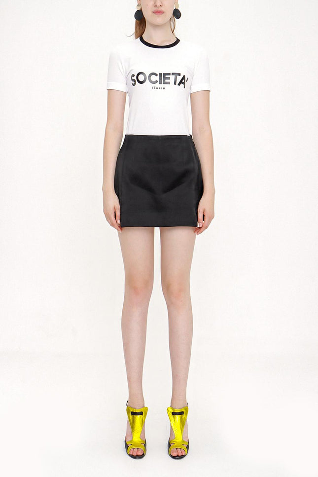 Black Mini short skirt 11106