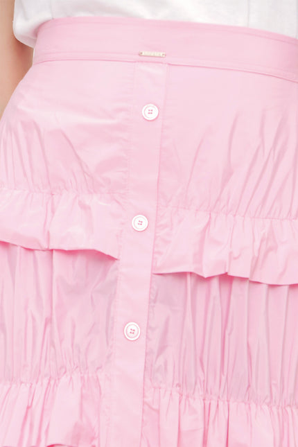 Pink Pleated skirt 81168