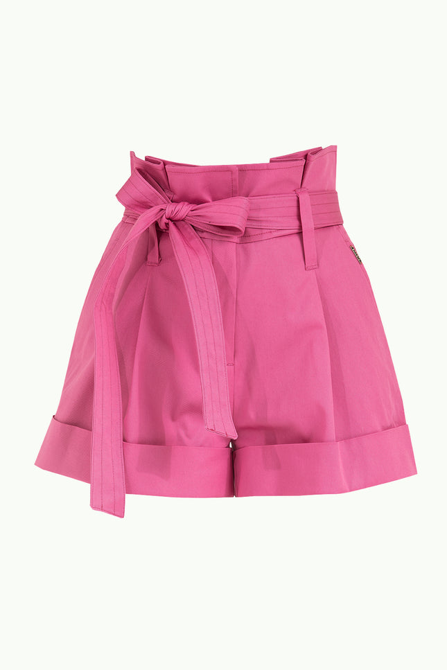 Pink High waist  shorts 11095