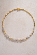 Altın Özel kesim taş detaylı 925 ayar gümüş kolye 10