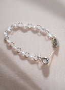 Gümüş Işıltı taş detaylı 925 ayar gümüş küpe 31