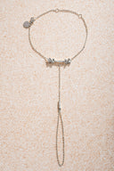 Gümüş Özel kesim kristal taş detaylı 925 ayar gümüş şahmeran 49