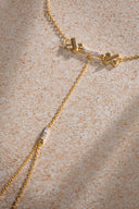 Altın Özel kesim kristal taş detaylı 925 ayar gümüş şahmeran 49