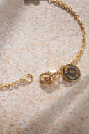 Altın Özel kesim kristal taş detaylı 925 ayar gümüş şahmeran 49