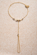 Altın Yıldız ve kristal taş detaylı 925 ayar gümüş şahmeran 50