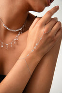 Gümüş Işıltı taş detaylı 925 ayar gümüş şahmeran 51