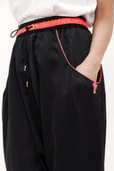 Siyah Bol kesim pantolon 40646