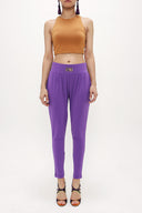 Mor Bol kesim pantolon 40682