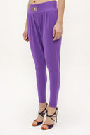 Mor Bol kesim pantolon 40682