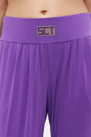 Mor Bol kesim pantolon 40682