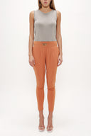 Turuncu Bol kesim pantolon 40682