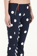 Lacivert Dar kesim kapri pantolon 40722