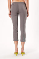 Gri DAR KESİM CAPRİ PANTALON  40729