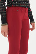 Bordo Dar kesim pantolon 40748