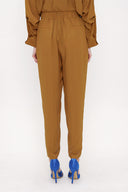 Hardal Beli lastikli bol kesim pantolon 41608