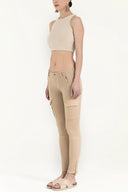 Taş Kargo cepli dar paça denim pantolon 41105