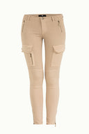 Taş Kargo cepli dar paça denim pantolon 41105