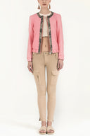 Taş Kargo cepli dar paça denim pantolon 41105