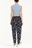 Lacivert Beli lastikli pantolon 41295