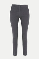 Lacivert Beli lastikli dar kesim pantolon 41311
