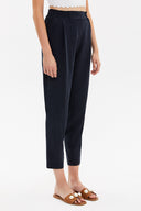 Lacivert Lastikli bol kesim pantolon 41341