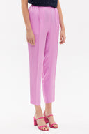 Lila Lastikli bol kesim pantolon 41341