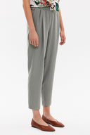 Haki Lastikli bol kesim pantolon 41341