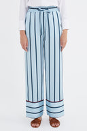 Beli Lastikli Bol Kesim Pantolon 41344