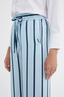 Mavi Beli lastikli bol kesim pantolon 41344