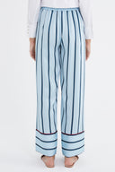 Mavi Beli lastikli bol kesim pantolon 41344