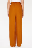 Hardal Beli lastikli bol paça pantolon 41345