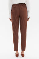 Kahve Lastikli bol kesim pantolon 41348
