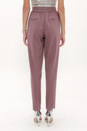 Mürdüm Lastikli bol kesim pantolon 41348