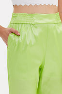 Yeşil Beli lastikli pantolon 41356