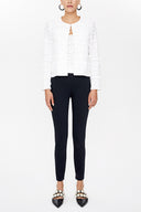 Siyah Beli lastikli tayt pantolon 41367