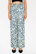 Asit Sarı Bol kesim beli lastikli pantolon 41369