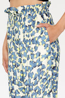 Asit Sarı Bol kesim beli lastikli pantolon 41369