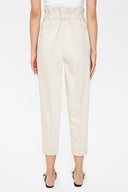 Sütlü Kahve Yüksek bel pileli pantolon 41370