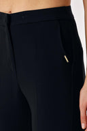 Siyah Beş cep boru paça  pantolon 41643