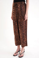 Vizon Beli lastikli bol kesim pantolon 41646