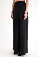 Siyah Beli lastikli bol kesim pantolon 41653