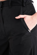 Siyah Beli lastikli bol kesim pantolon 41653