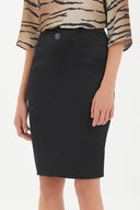 Siyah Dar kesim etek 80436