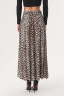 Leopar Godeli yüksek bel etek 81214